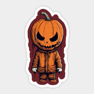 Coolest Pumpkin Ever Halloween Sticker